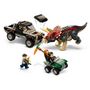 Voir la diapositive 5 : LEGO Jurassic World 76950 L&rsquo;Embuscade du Tricératops en Pick-up,  Dinosaure Jouet, et Voiture