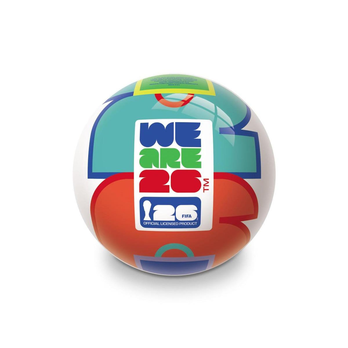 Mondo Ballon de foot plastique 22 cm edition Coupe de monde 2026