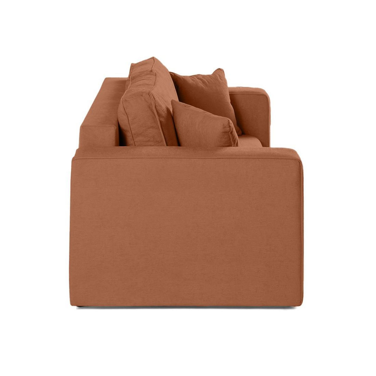 BEST MOBILIER Topaze - canapé droit 2 places - en tissu