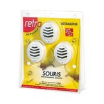 Retro Lot de 3 répulsifs ultrasons souris insectes rampants 135m2 - rus2