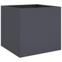 Voir la diapositive 2 : VIDAXL Jardiniere anthracite 42x40x39 cm acier