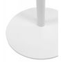 Voir la diapositive 6 : Paris Prix Table d'Appoint Ovale en Métal  Melisa  45cm Blanc