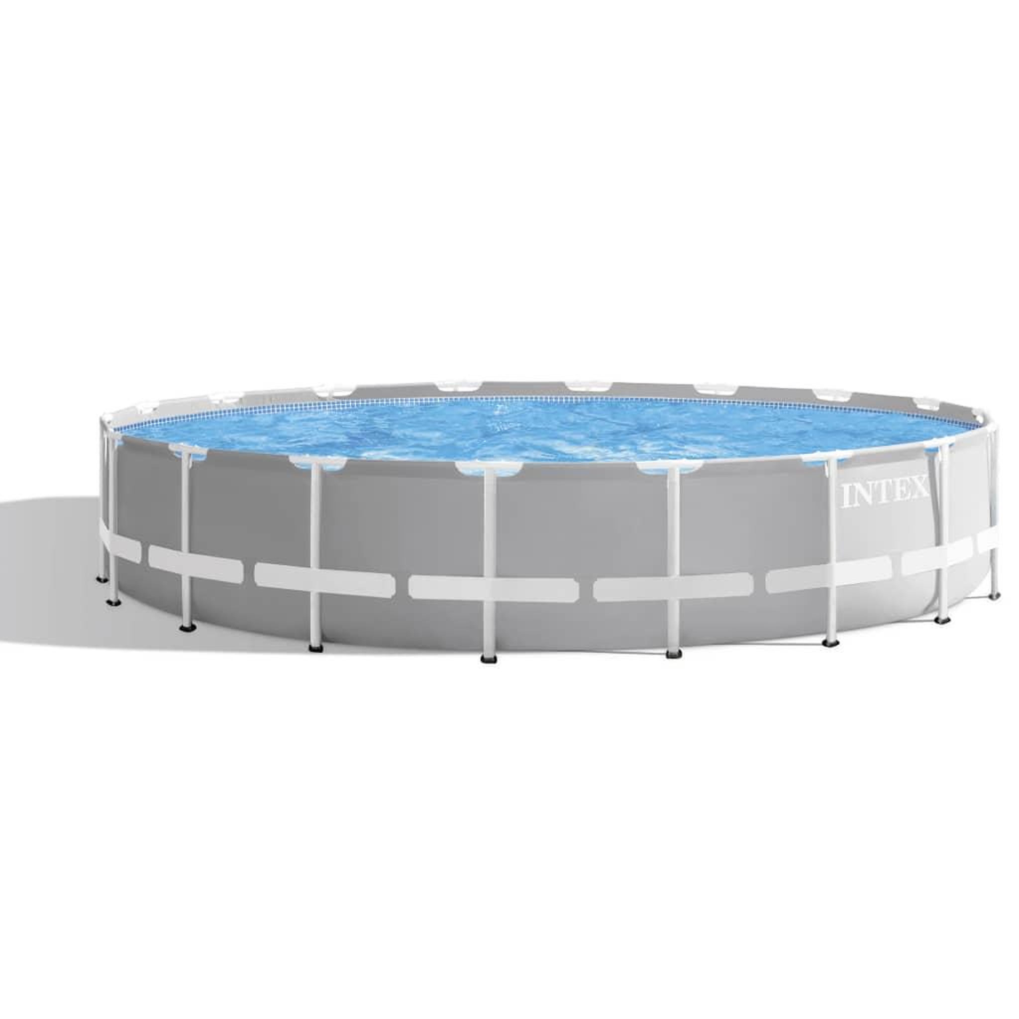 Voir la diapositive 2 : INTEX Intex Ensemble de piscine ronde Prism Frame 549x122 cm 26732GN