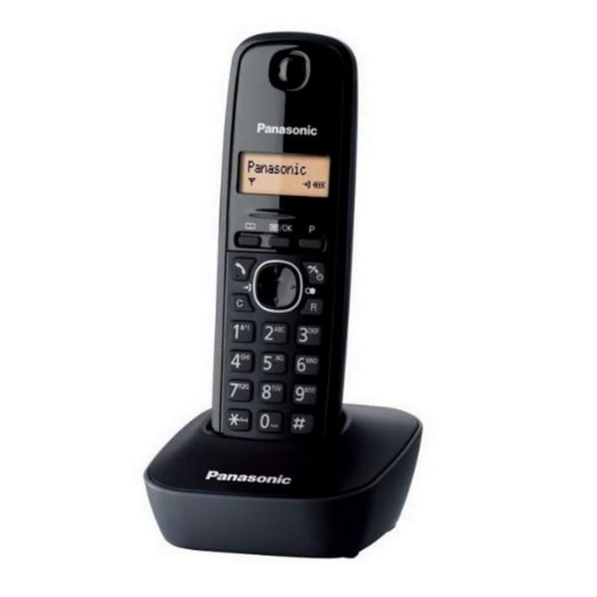PANASONIC Téléphone sans fil dect noir - kxtg1611frh