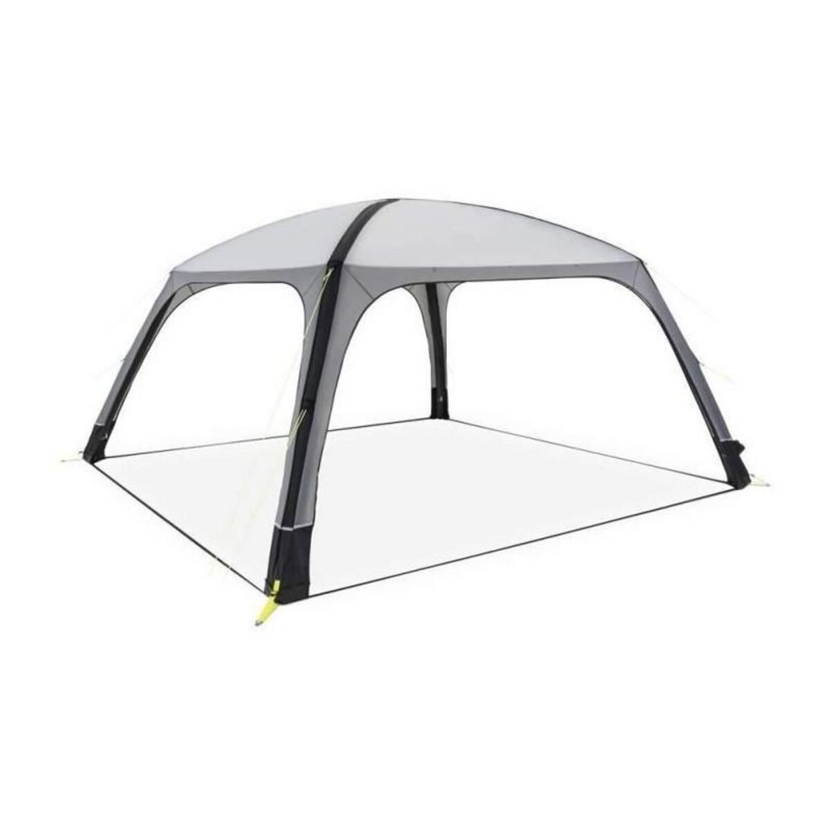 KAMPA Abri gonflable - KAMPA - AIR Shleter 400 - 4 x 4 m - Gris et noir