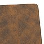 Voir la diapositive 5 : VIDAXL Chaise cantilever Marron Tissu