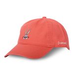 CAPSLAB Casquette homme Dad Cap Looney Tunes Bugs Bunny Capslab. Coloris disponibles : Orange