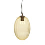 Voir la diapositive 1 : Paris Prix Lampe Suspension en Verre  Virgina  36cm Ambre