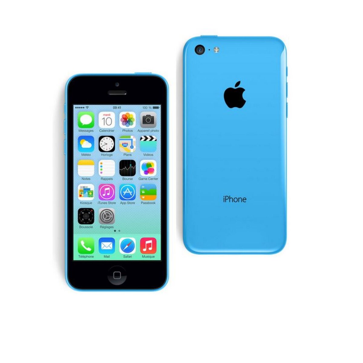 Apple iPhone 5C - Bleu - Reconditionné Lagoona - Grade A - 8 Go