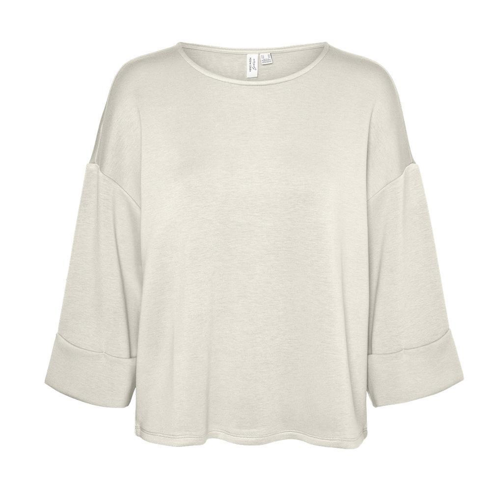 Vero Moda T Shirt Manches 3/4 Rouge Vero Moda Mocca. Coloris disponibles : Beige