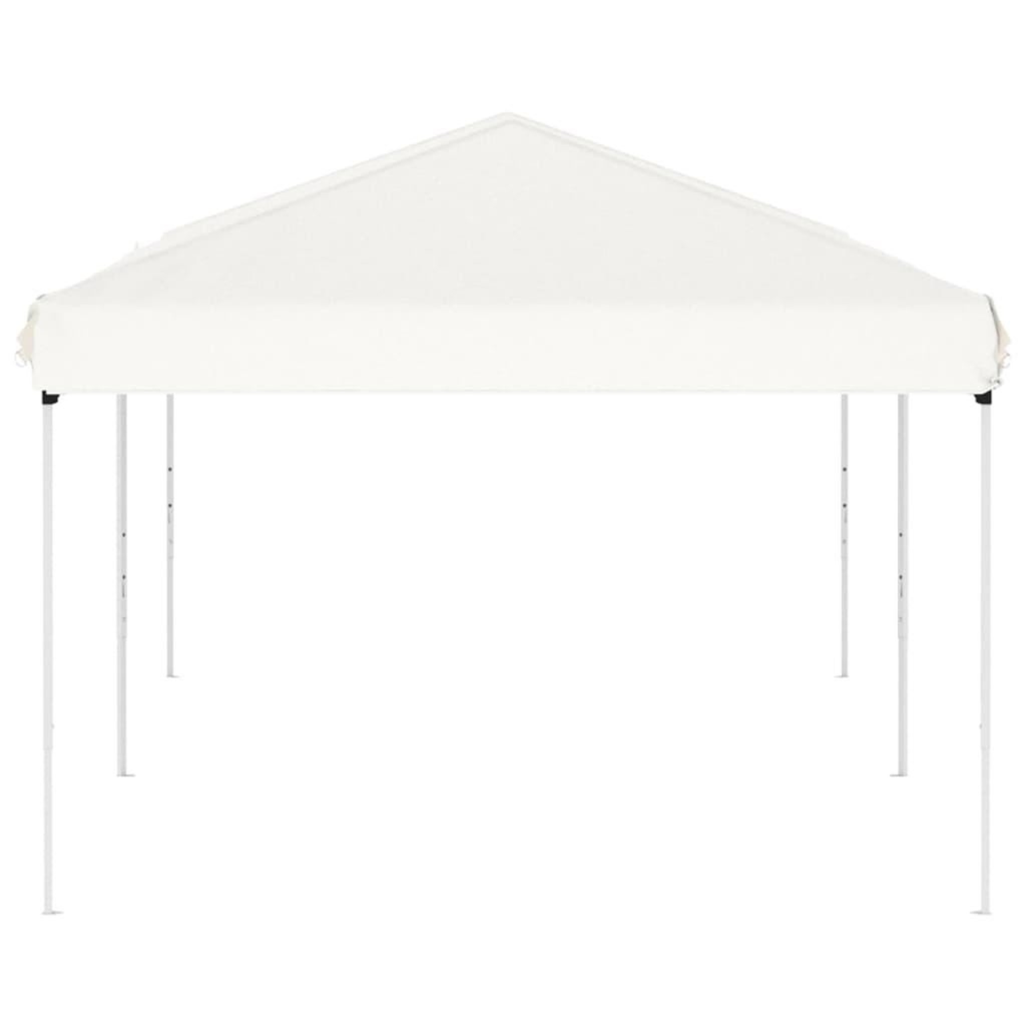 Voir la diapositive 4 : VIDAXL Tente de reception pliable Blanc 3x6 m