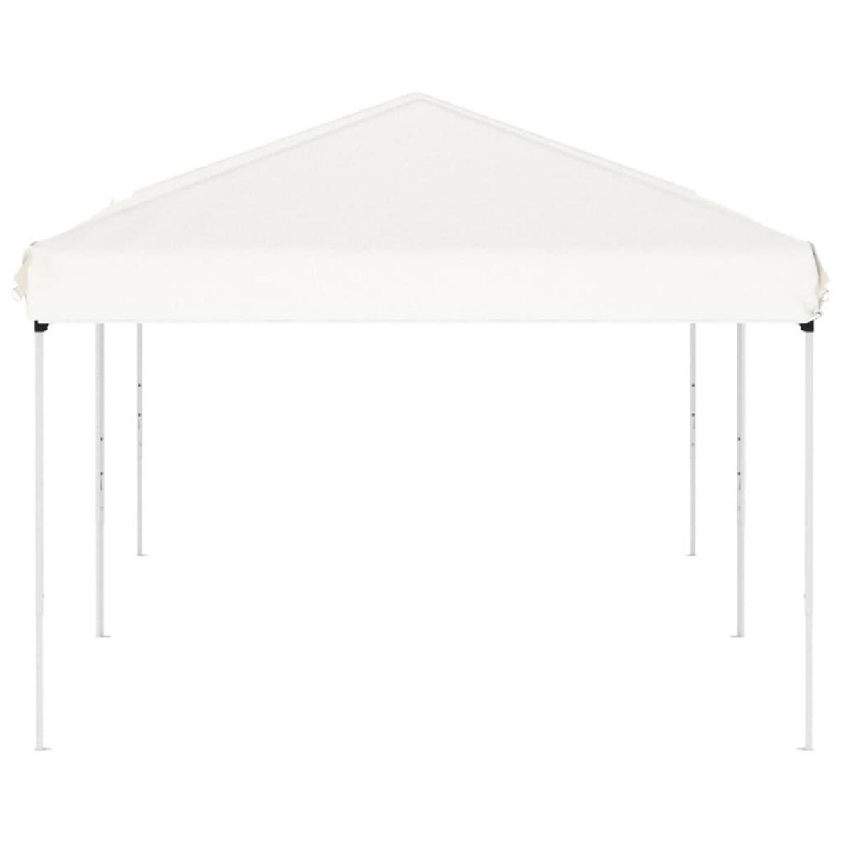 VIDAXL Tente de reception pliable Blanc 3x6 m