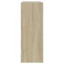 Voir la diapositive 6 : VIDAXL Armoire à chaussures chêne sonoma 60x21x57 cm bois d ingénierie