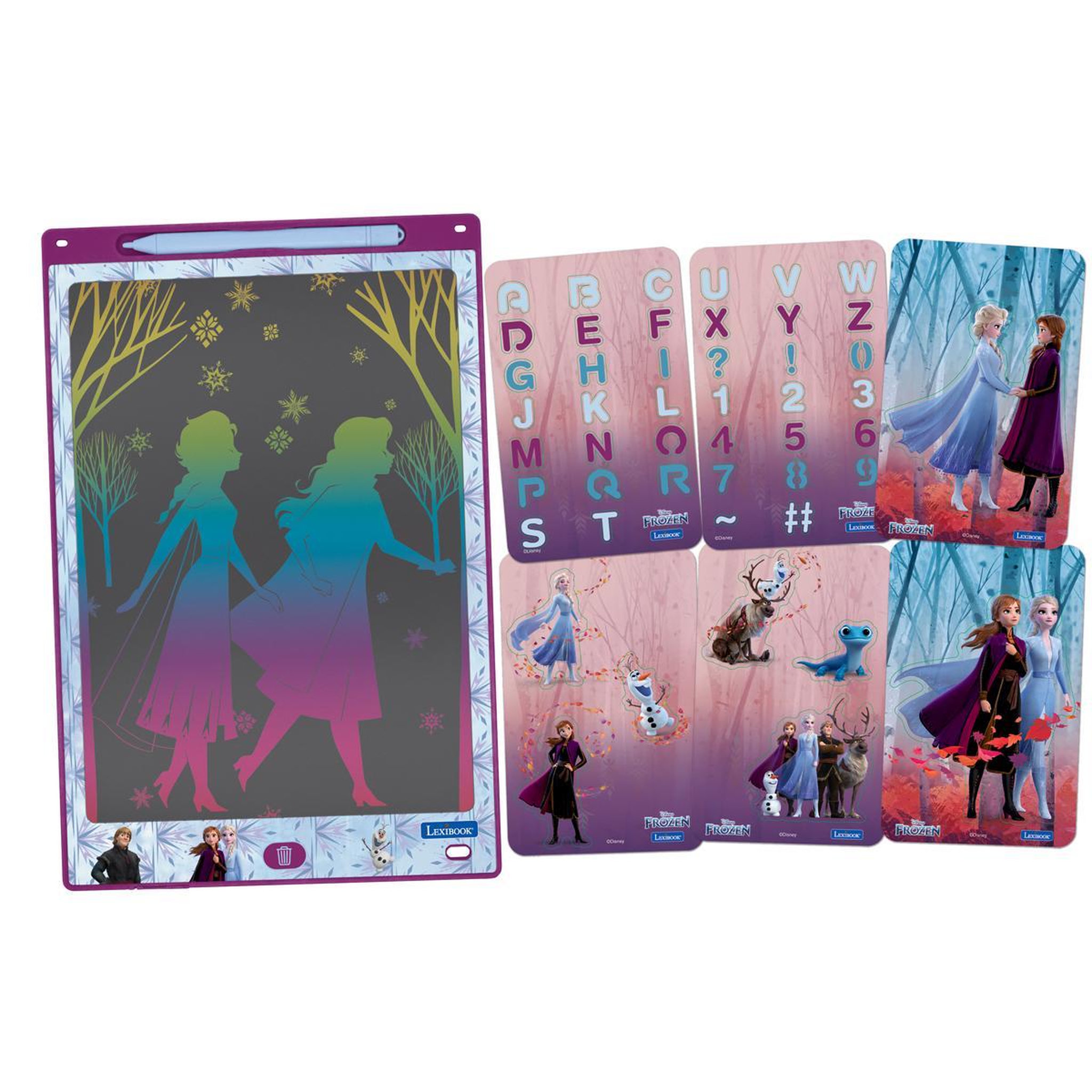 Lexibook Tablette à Dessins électronique multicolore La Reine des Neiges
