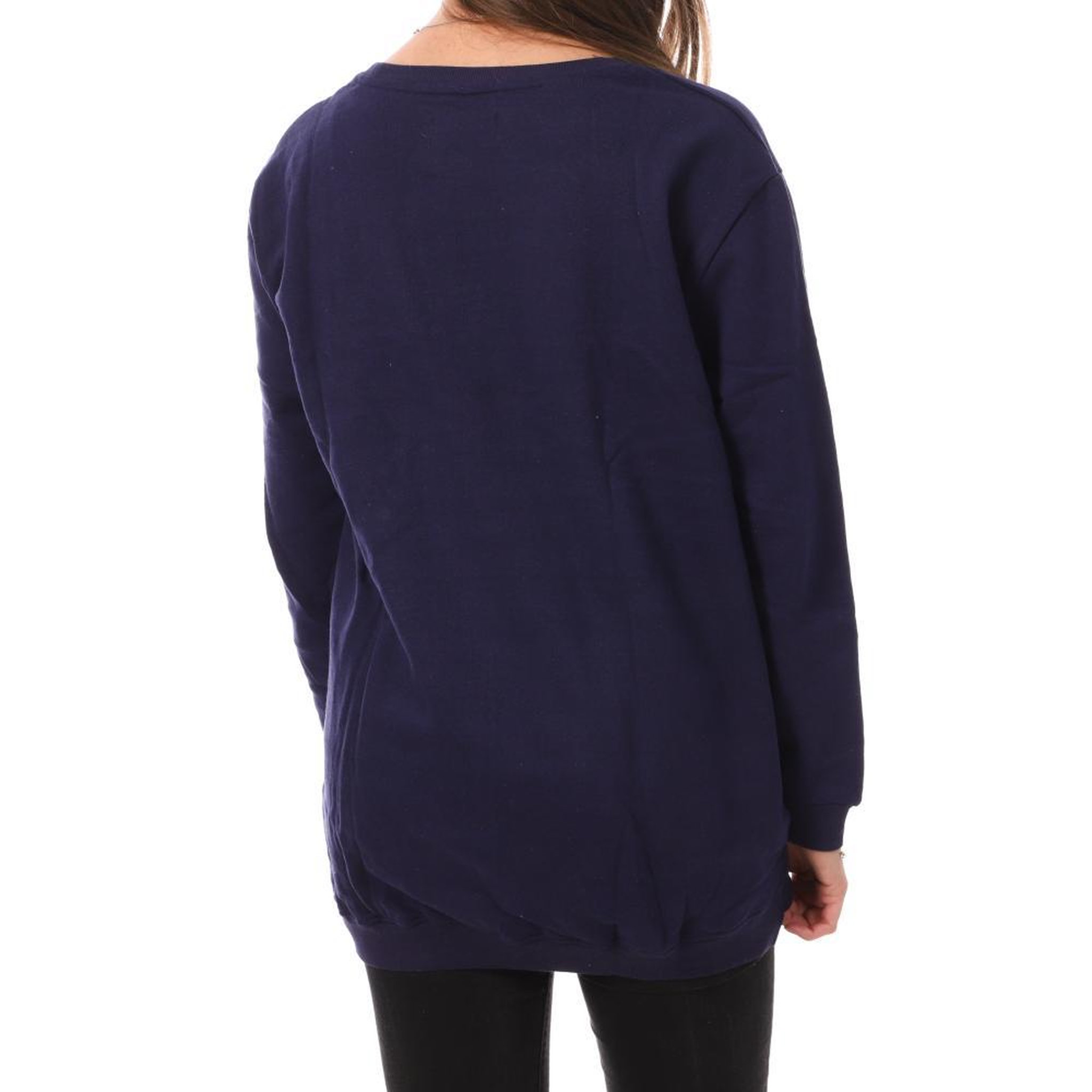 Voir la diapositive 2 : AMERICAN COLLEGE Sweat Long  Femme American College YR656