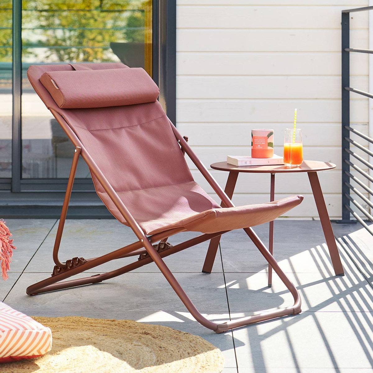 HESPERIDE Chilienne de jardin pliante MIRAEL