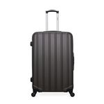 HERO HERO - Valise Grand Format HIMALAYA 75 cm 4 Roues. Coloris disponibles : Gris, Rose, Noir, Beige, Bleu