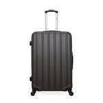 HERO HERO - Valise Grand Format HIMALAYA 75 cm 4 Roues. Coloris disponibles : Noir, Bleu, Gris, Beige, Rose