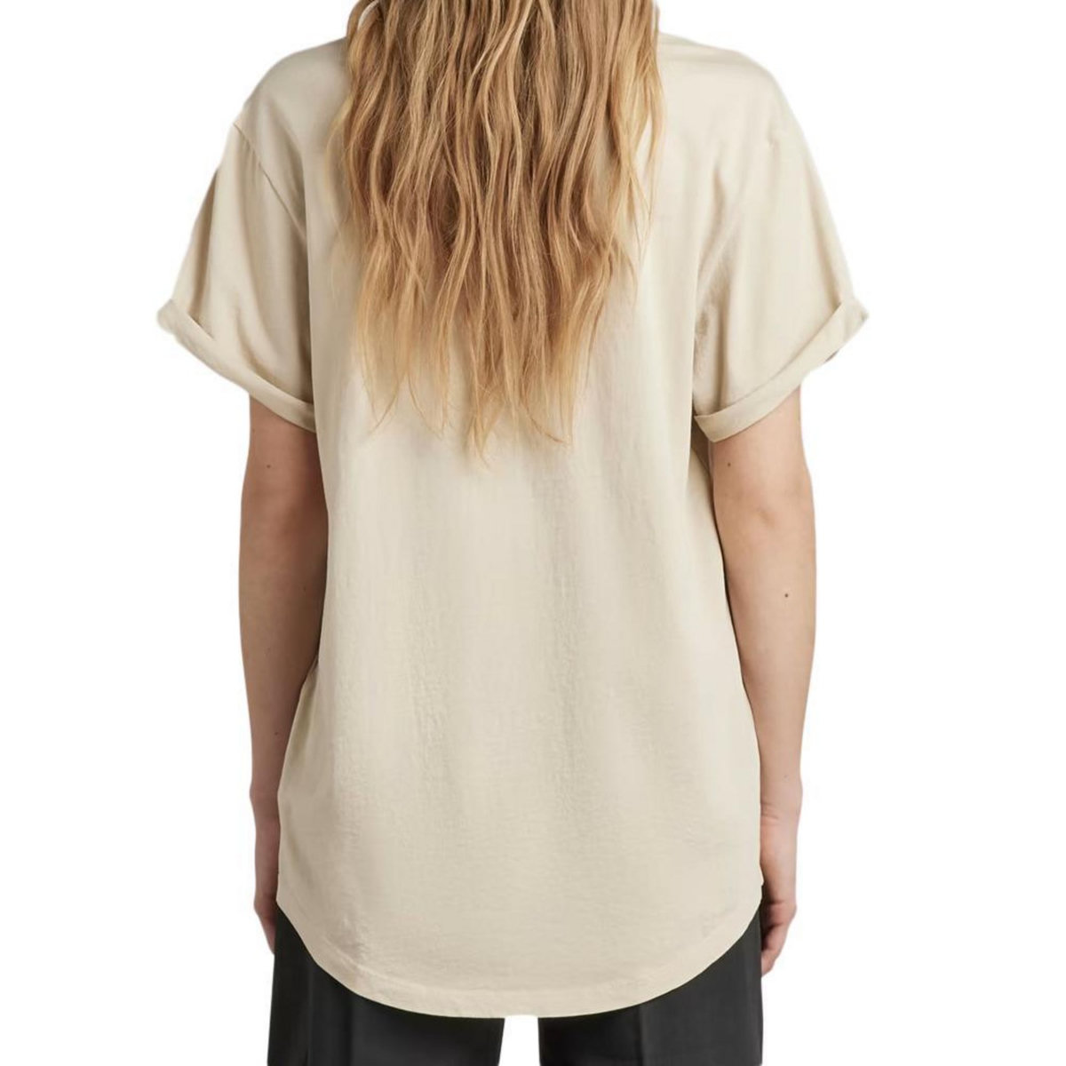 G-Star Raw T-shirt Beige Femme G-Star Raw Lash