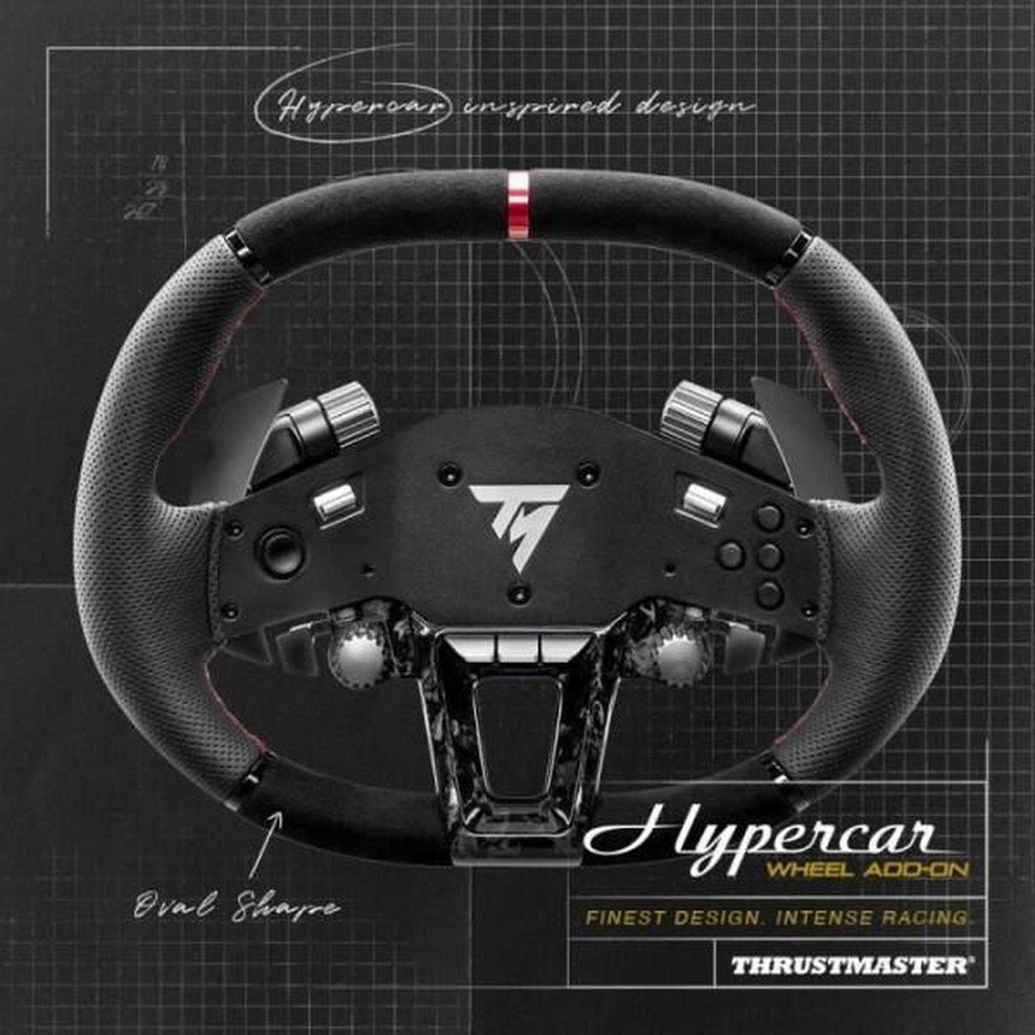 Voir la diapositive 3 : Thrustmaster Volant - THRUSTMASTER - Hypercar Wheel Add-On