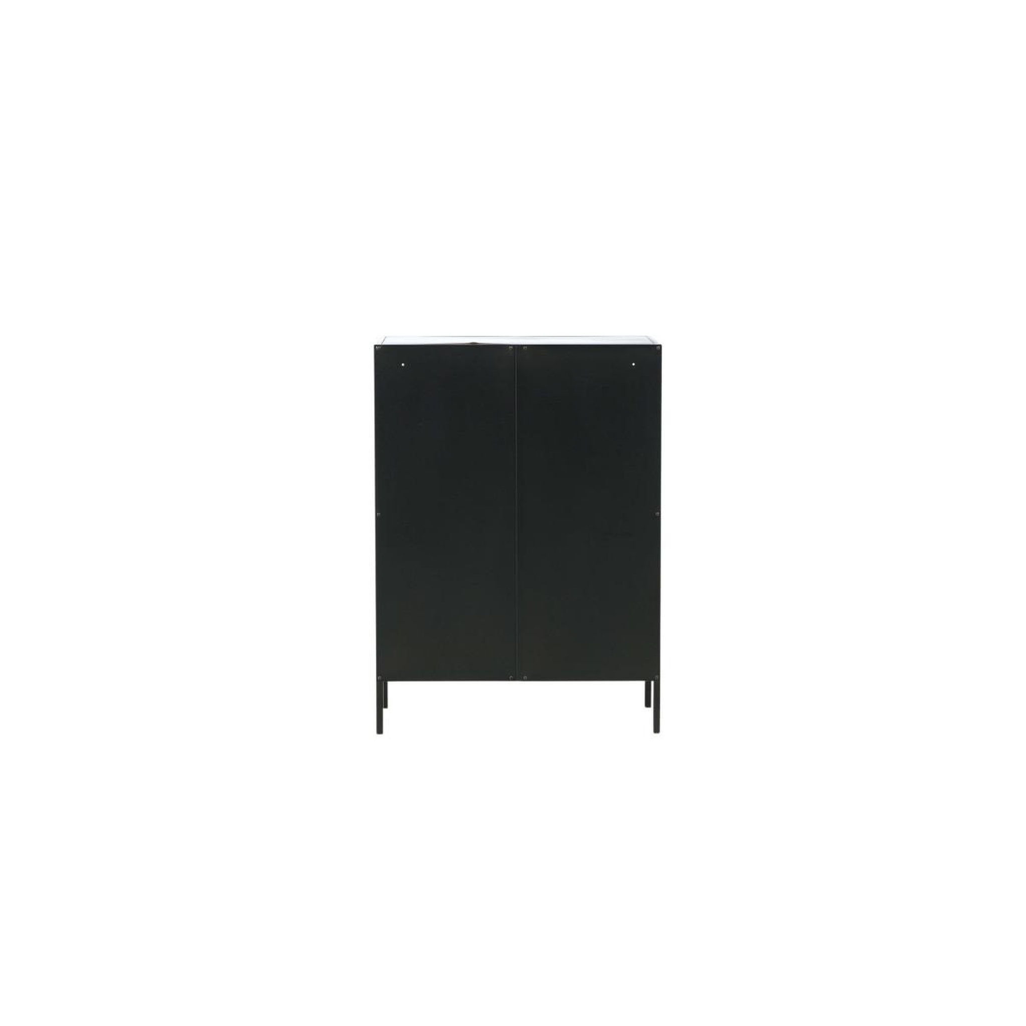 Voir la diapositive 5 : Paris Prix Étagère 3 niveaux en métal  misha  110cm noir