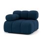 Voir la diapositive 1 : LISA DESIGN Ruby - module d'assise gauche en velours texturé
