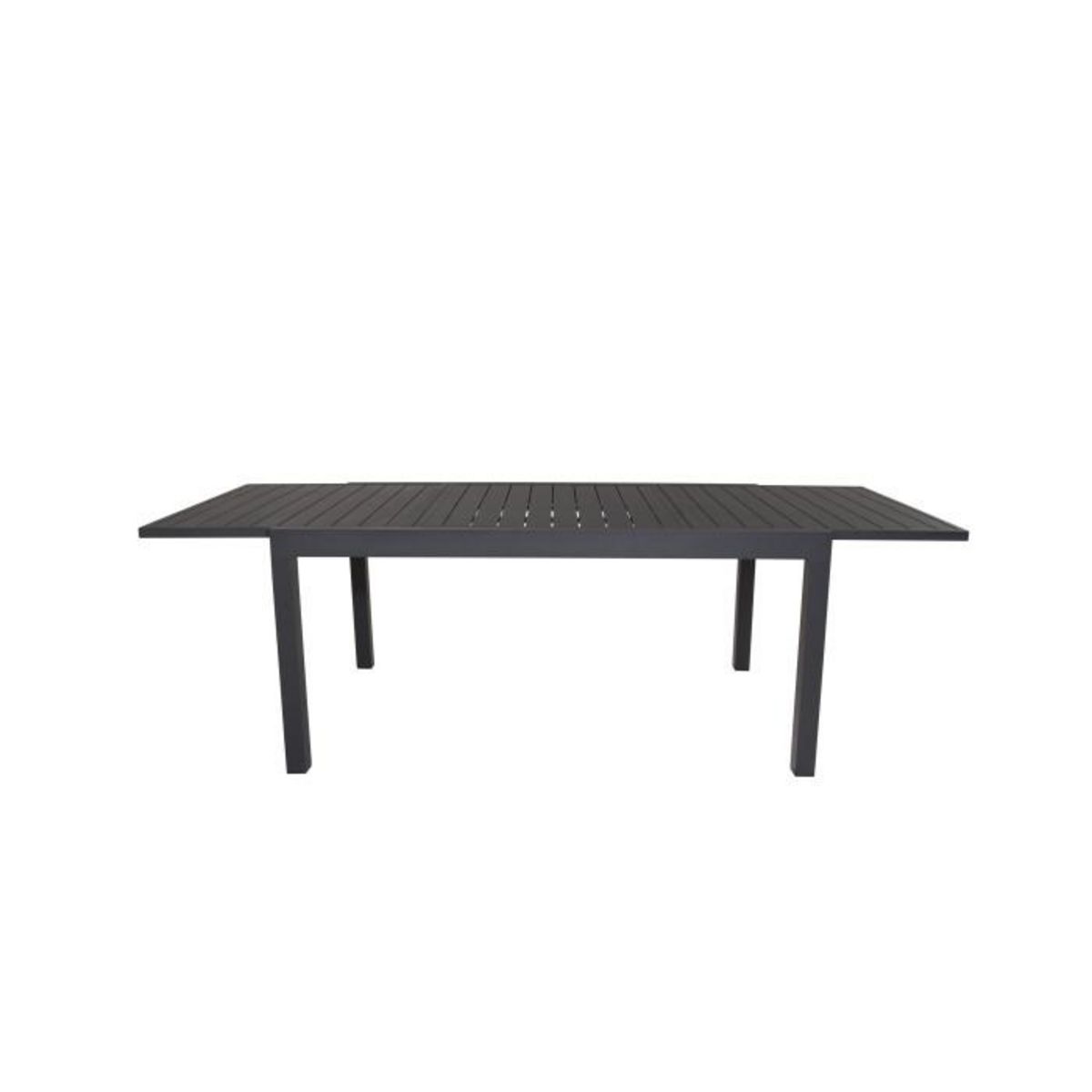 Paris Prix Table de Jardin Extensible  Marbella  160-240cm Noir