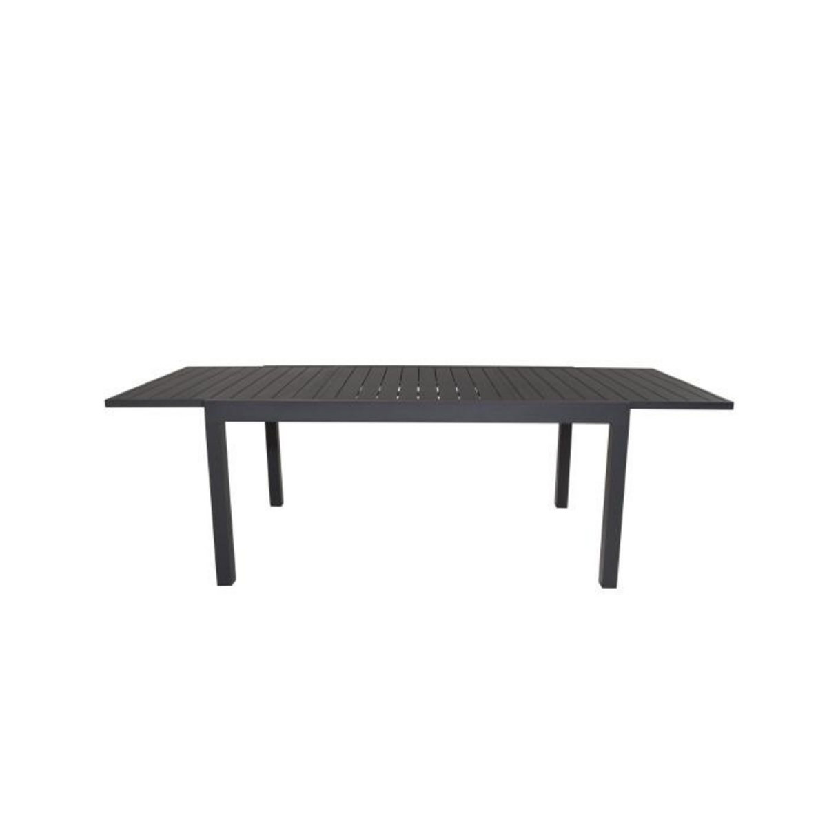 Paris Prix Table de Jardin Extensible  Marbella  160-240cm Noir