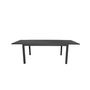 Voir la diapositive 5 : Paris Prix Table de Jardin Extensible  Marbella  160-240cm Noir