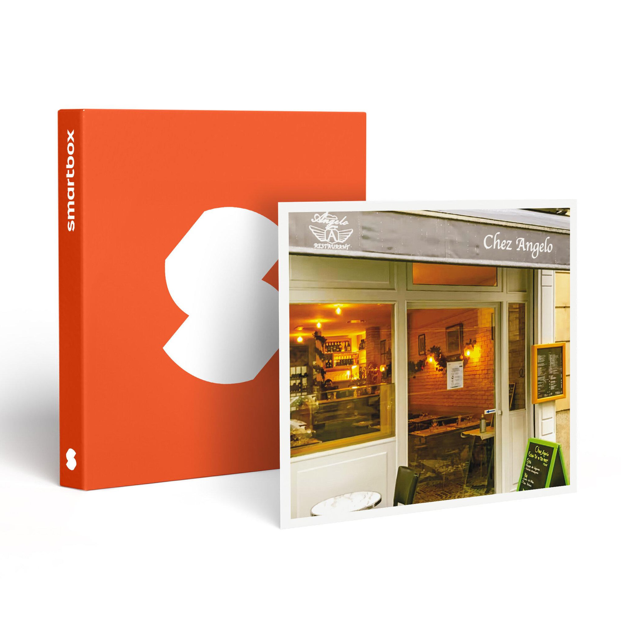 Smartbox Plaisir gourmand : repas italien 3 plats au cœur de paris - coffret cadeau gastronomie