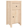 Voir la diapositive 2 : VIDAXL Buffet 40x35x80 cm bois massif de pin