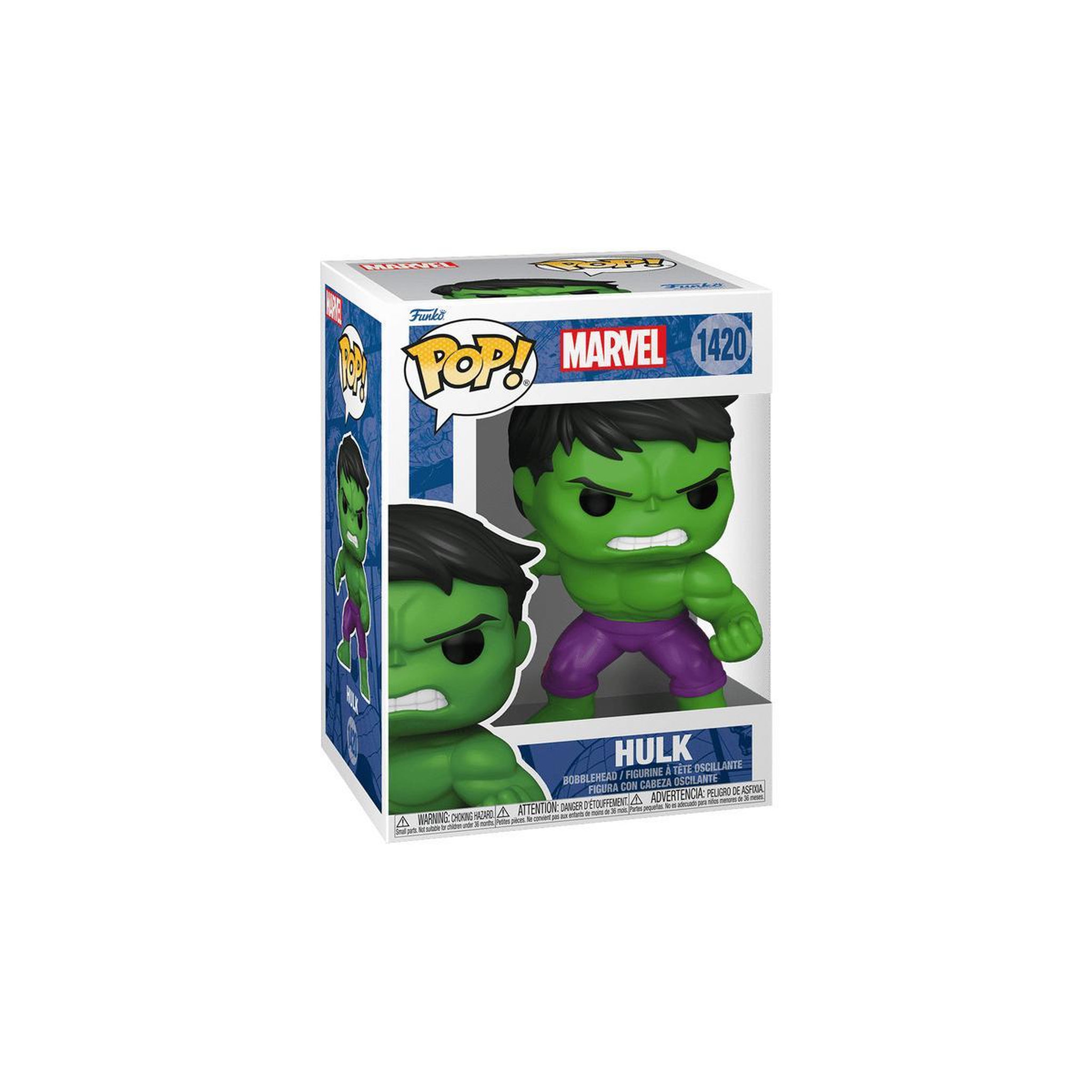 Voir la diapositive 3 : Funko Figurine Funko Pop Marvel Hulk