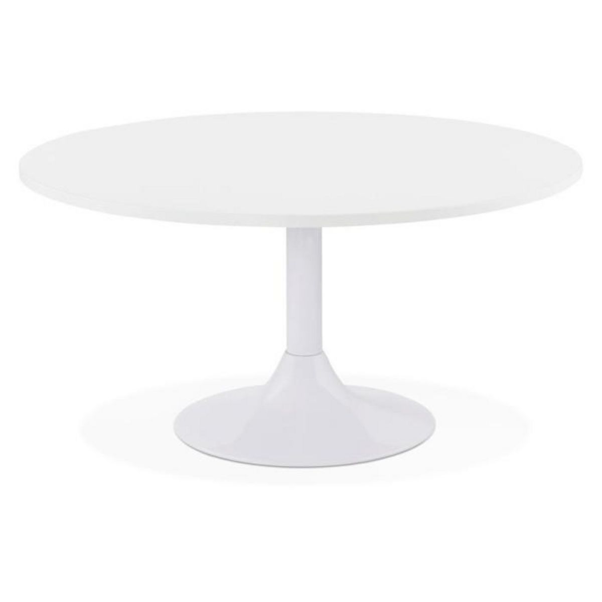 Paris Prix Table Basse  Columbus  90cm Blanc