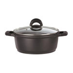 GSW Faitout fonte d'aluminium - GSW - SILCOGUSS - 28 cm - Induction - Noir