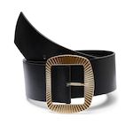 Vero Moda Ceinture Large  Femme Vero Moda Coated Belt. Coloris disponibles : Noir