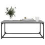 Voir la diapositive 5 : VIDAXL Table basse Sonoma gris 102x50x40 cm Bois d'ingenierie et fer