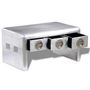 Voir la diapositive 3 : VIDAXL Table basse 3 tiroirs vintage Style d'aviation