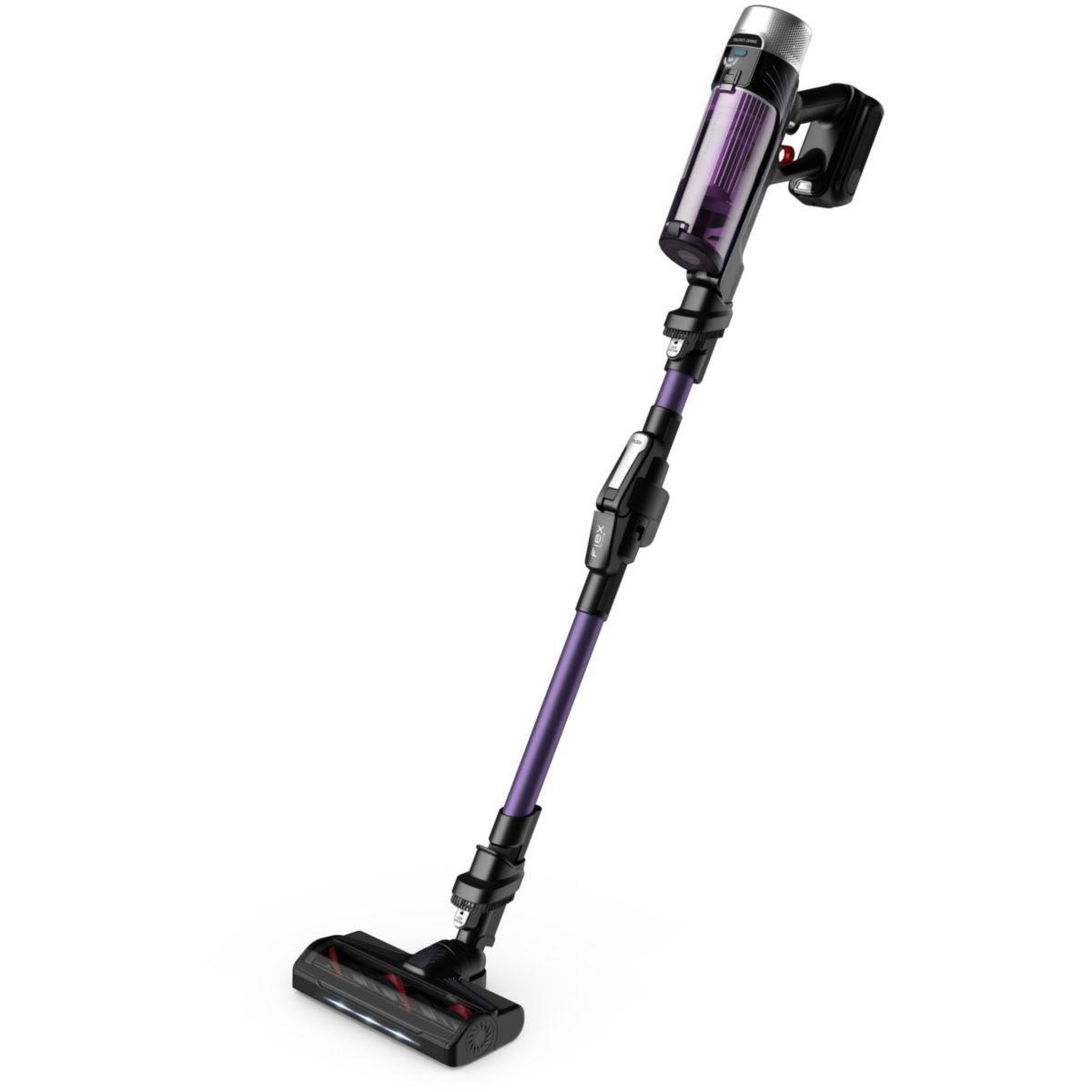 Voir la diapositive 2 : ROWENTA Aspirateur balai x force flex 9.60 kit allergie rh2039wo