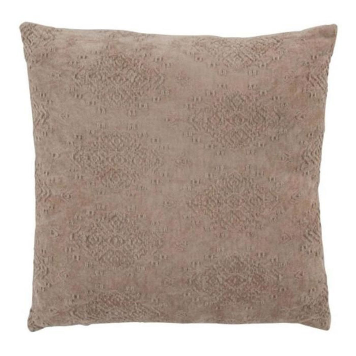 Paris Prix Coussin Déco Carrée  Fayola  45x45cm Naturel