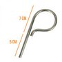 Voir la diapositive 2 : LINXOR Lot de 5 pitons P Standard en inox 12 cm
