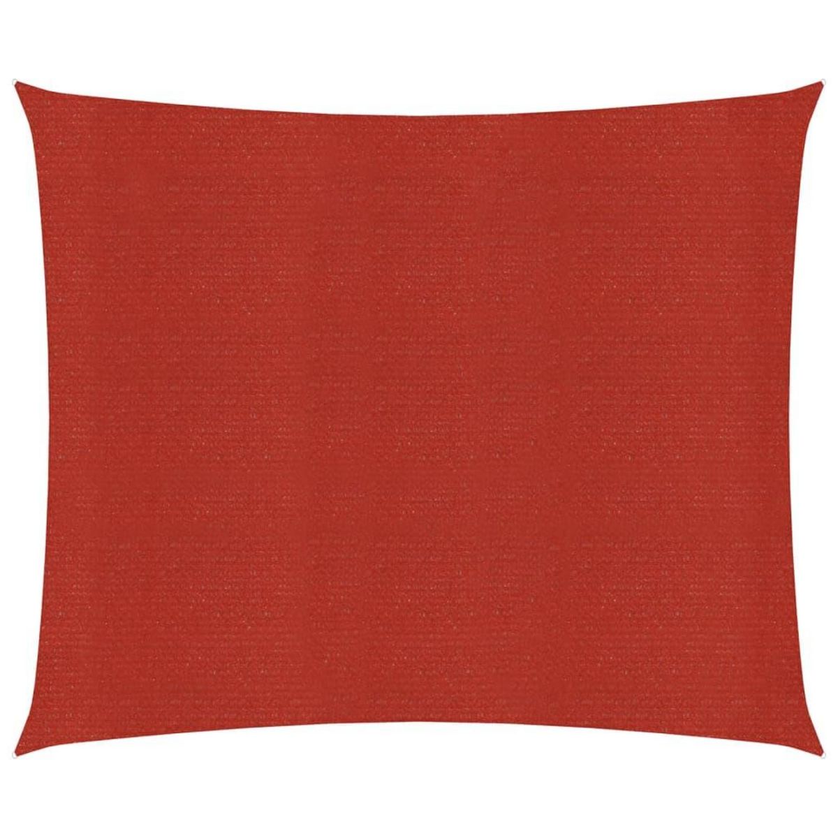 VIDAXL Voile d'ombrage 160 g/m^2 Rouge 2,5x3 m PEHD