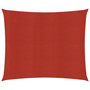 Voir la diapositive 2 : VIDAXL Voile d'ombrage 160 g/m^2 Rouge 2,5x3 m PEHD
