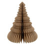 Voir la diapositive 1 : Paris Prix Sapin de Noël à Poser en Papier  Pliant  30cm Beige