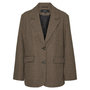 Voir la diapositive 5 : Vero Moda Blazer Pied poule Marron Femme Vero Moda Julie