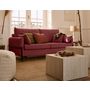 Voir la diapositive 3 : LISA DESIGN Ercolano - canapé 3 places convertible - couchage quotidien - matelas 11 cm - en velours