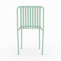 Voir la diapositive 3 : Rendez vous déco Lot de 2 chaises de jardin en métal vert clair-Yumi