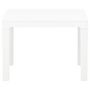 Voir la diapositive 3 : VIDAXL Bancs de jardin lot de 2 Blanc Plastique