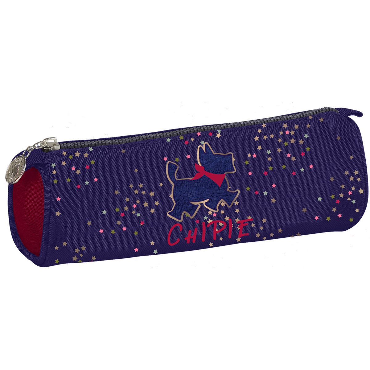 CHIPIE Trousse ronde bleue et rose