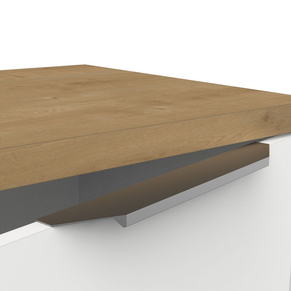 Meuble TV 2 portes 2 niches ILYES