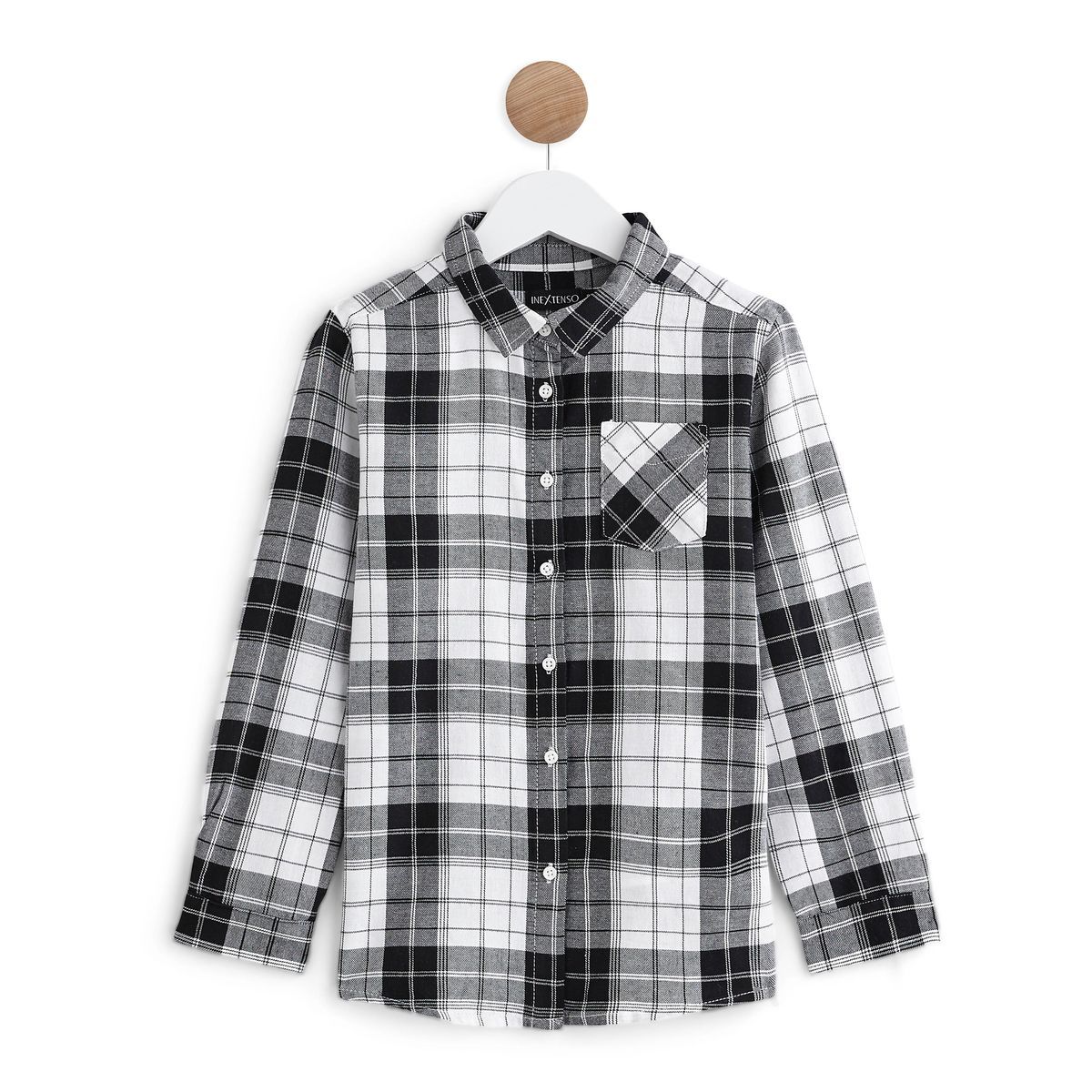 IN EXTENSO Chemise à carreaux fille
